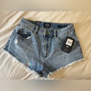 RVCA High Rise Jean Shorts